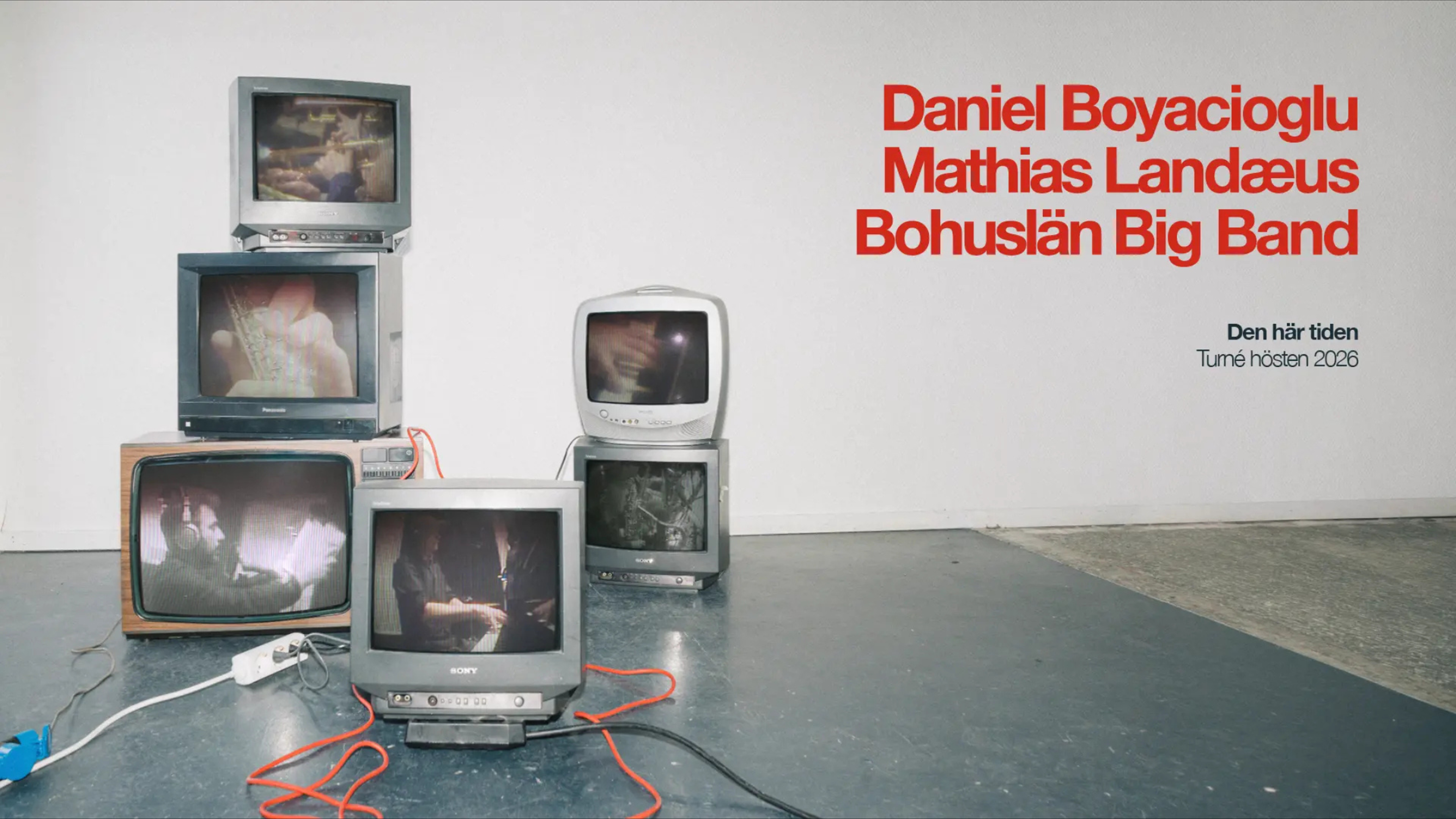 Daniel Boyacioglu, Mathias Landæus och Bohuslän Big Band