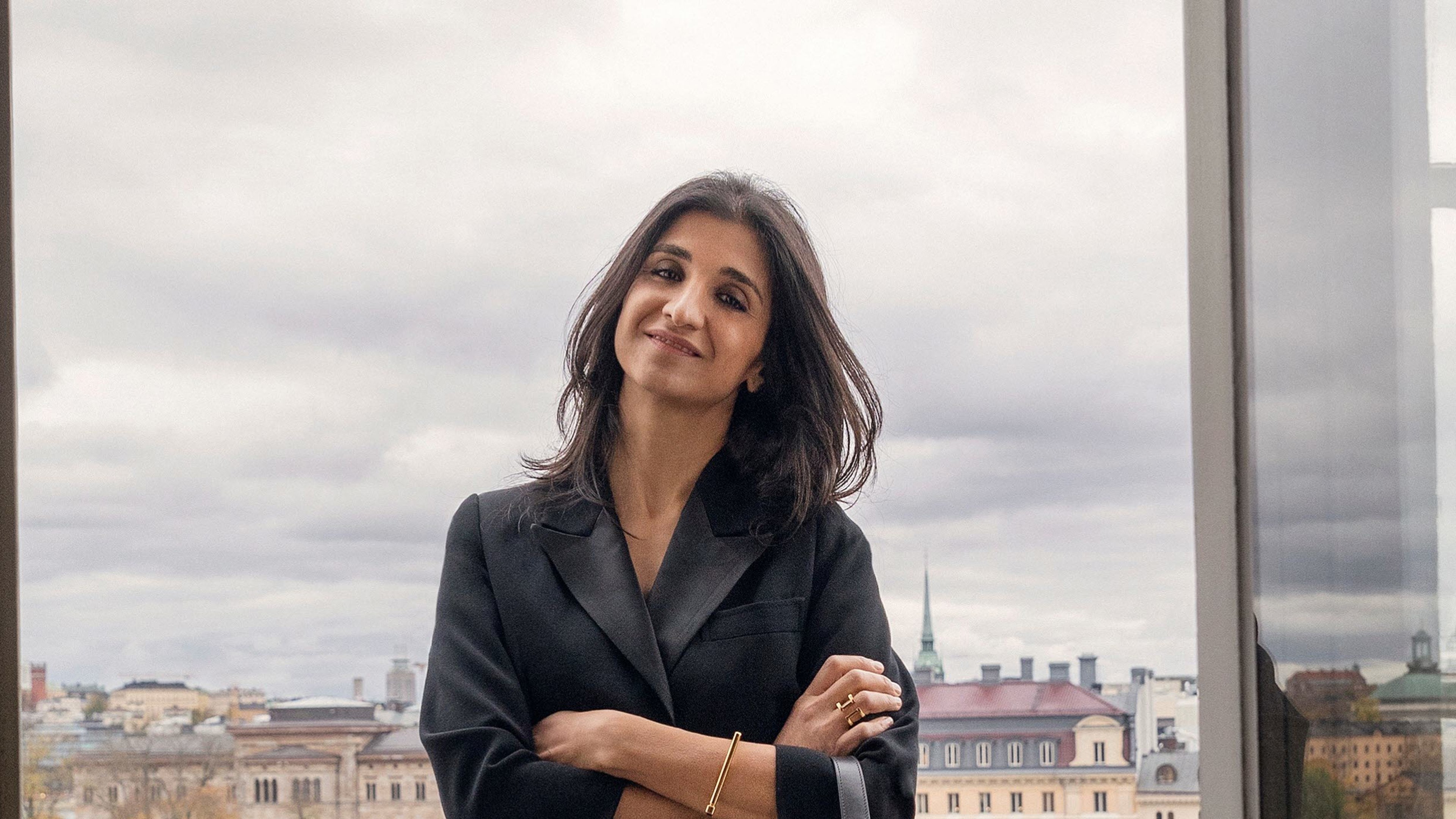 Väskdesignern Susan Szatmáry.