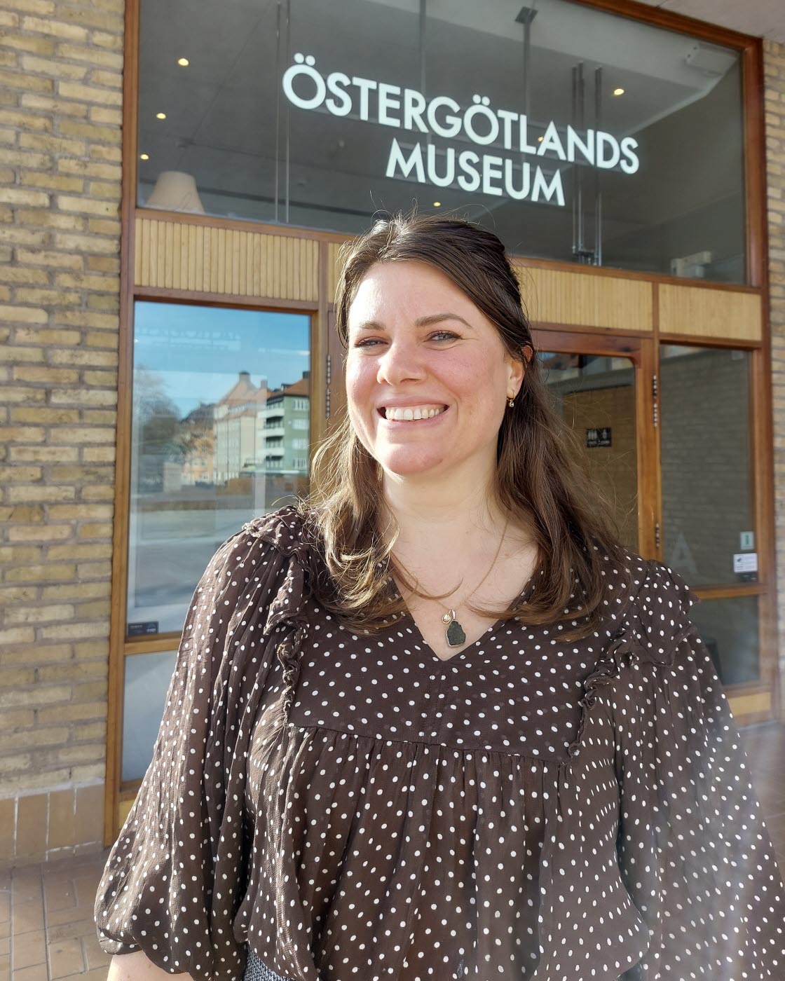Karolina Hallstedt arbetar med kulturarvsfrågor på Östergötlands museum.