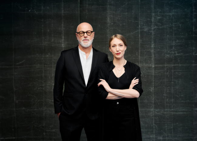 Pompe Hedengren och Cecilia Düringer.