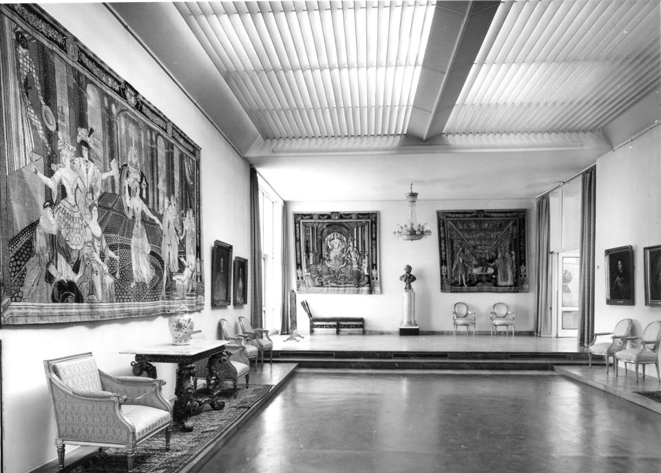 Den tidigare permanenta utställningen Königsmarckska salongen på Östergötlands museum.