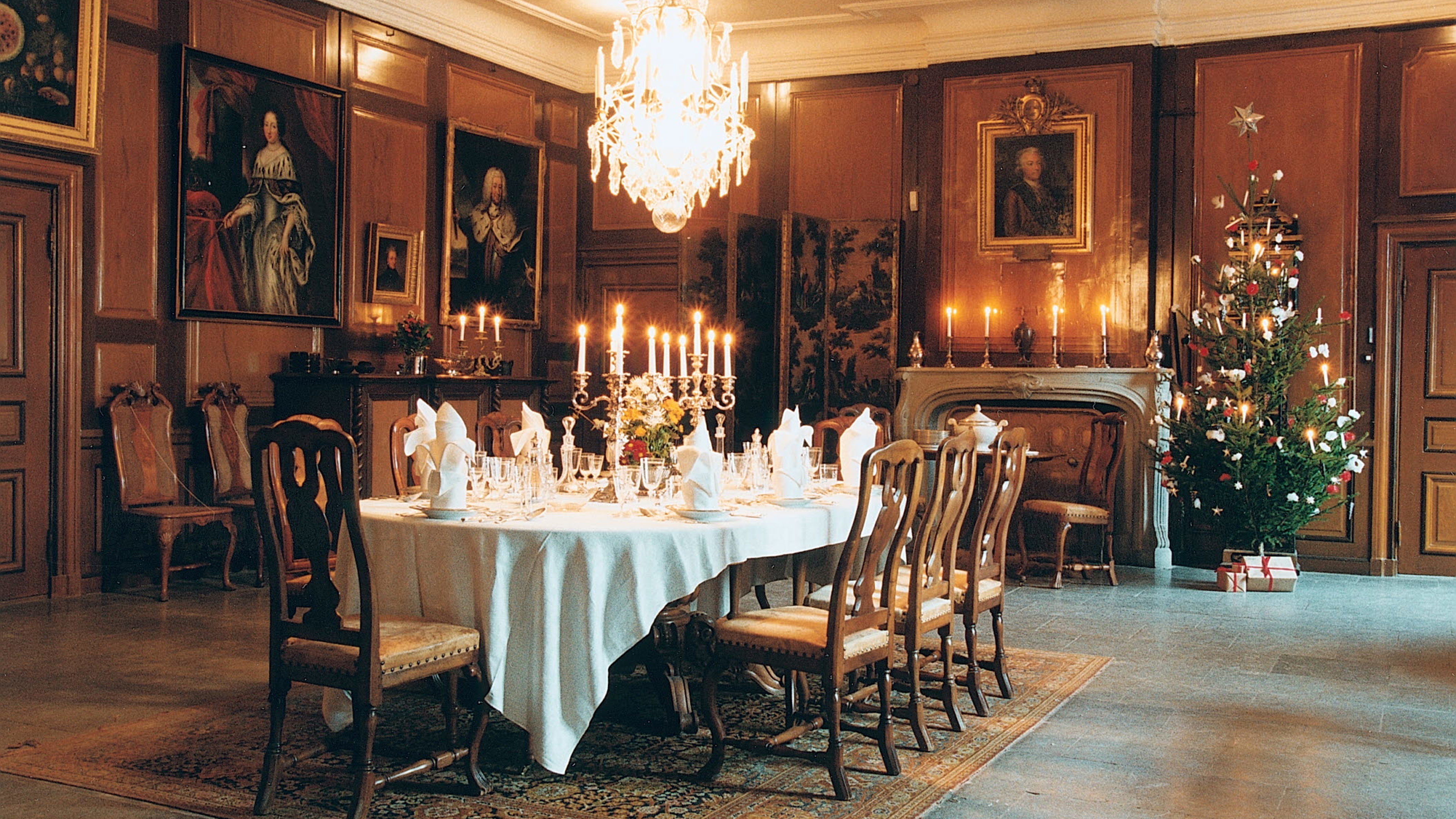 Löfstad slott. Matsal