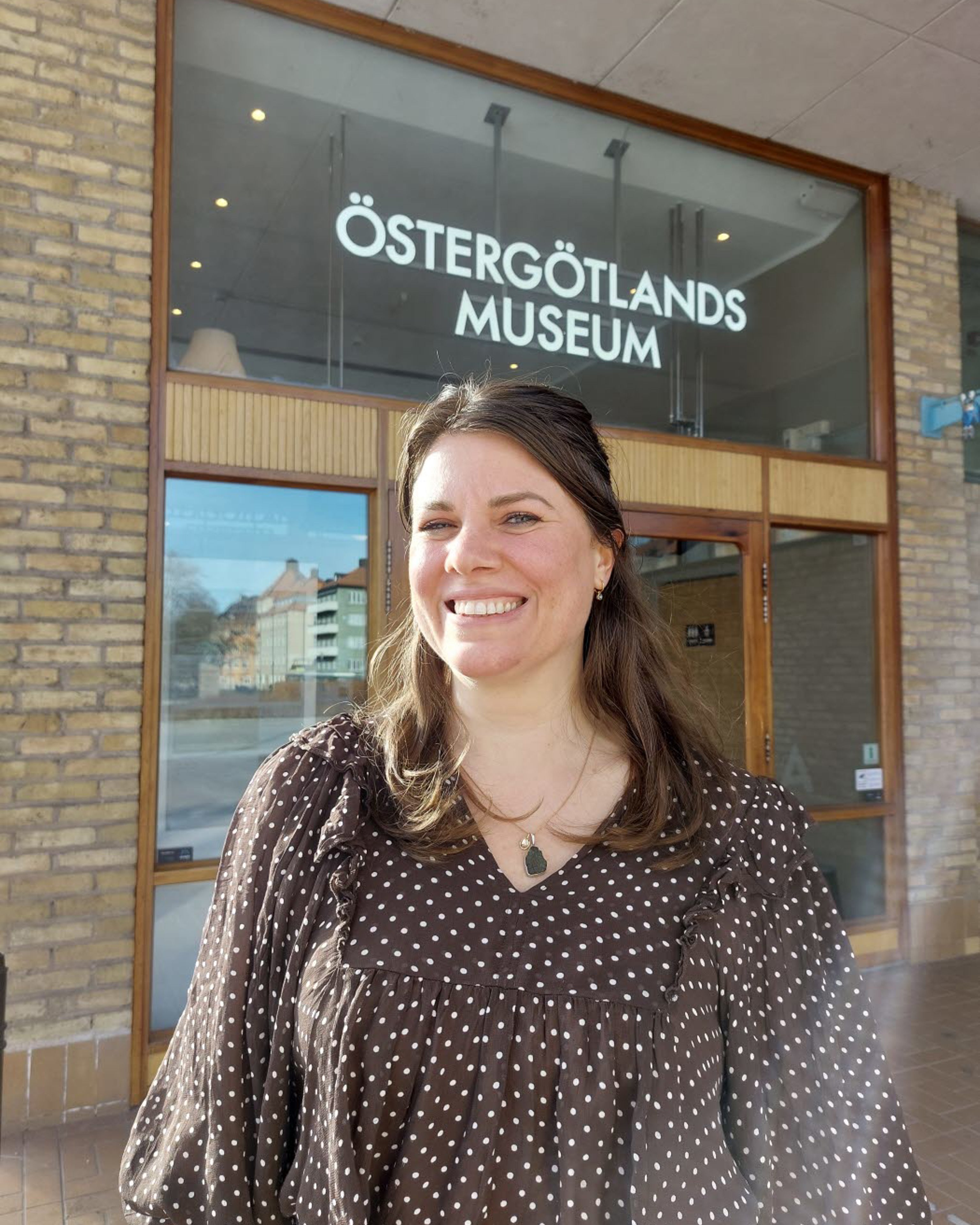 Karolina Hallstedt arbetar med kulturarvsfrågor på Östergötlands museum.