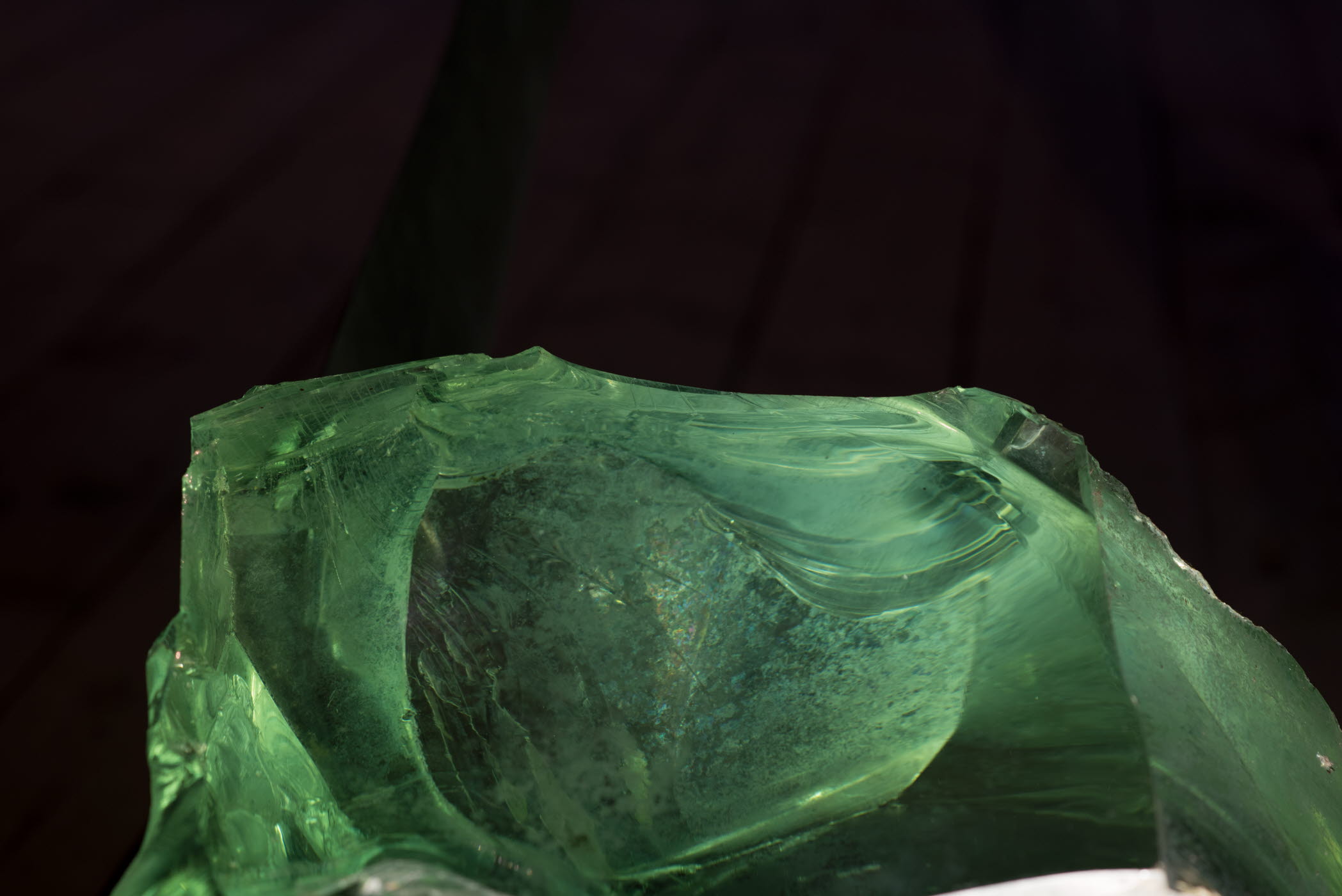 Fotografi på glas. 