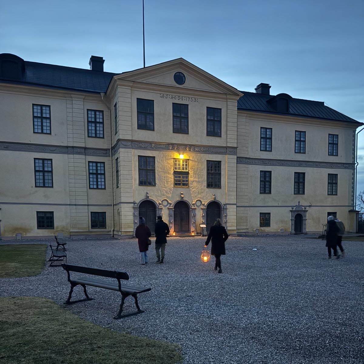 Spökvisning på Löfstad.
