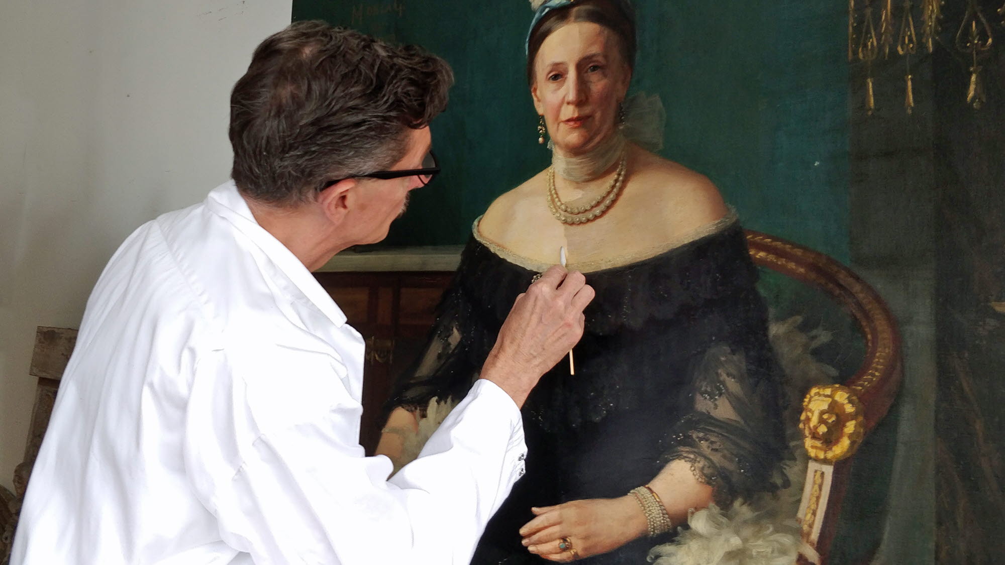 Konservering. Målning 