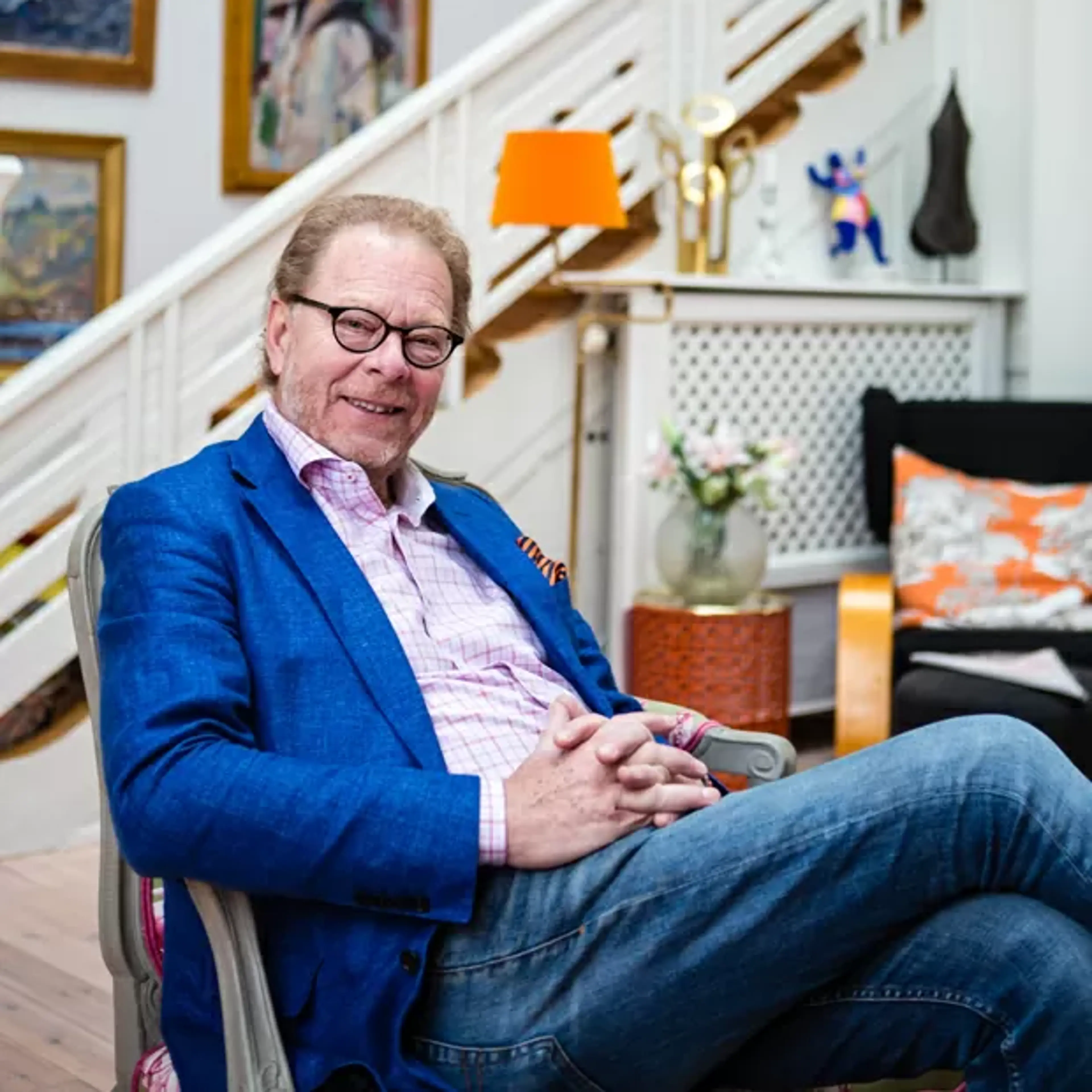 Konstexperten Claes Moser.