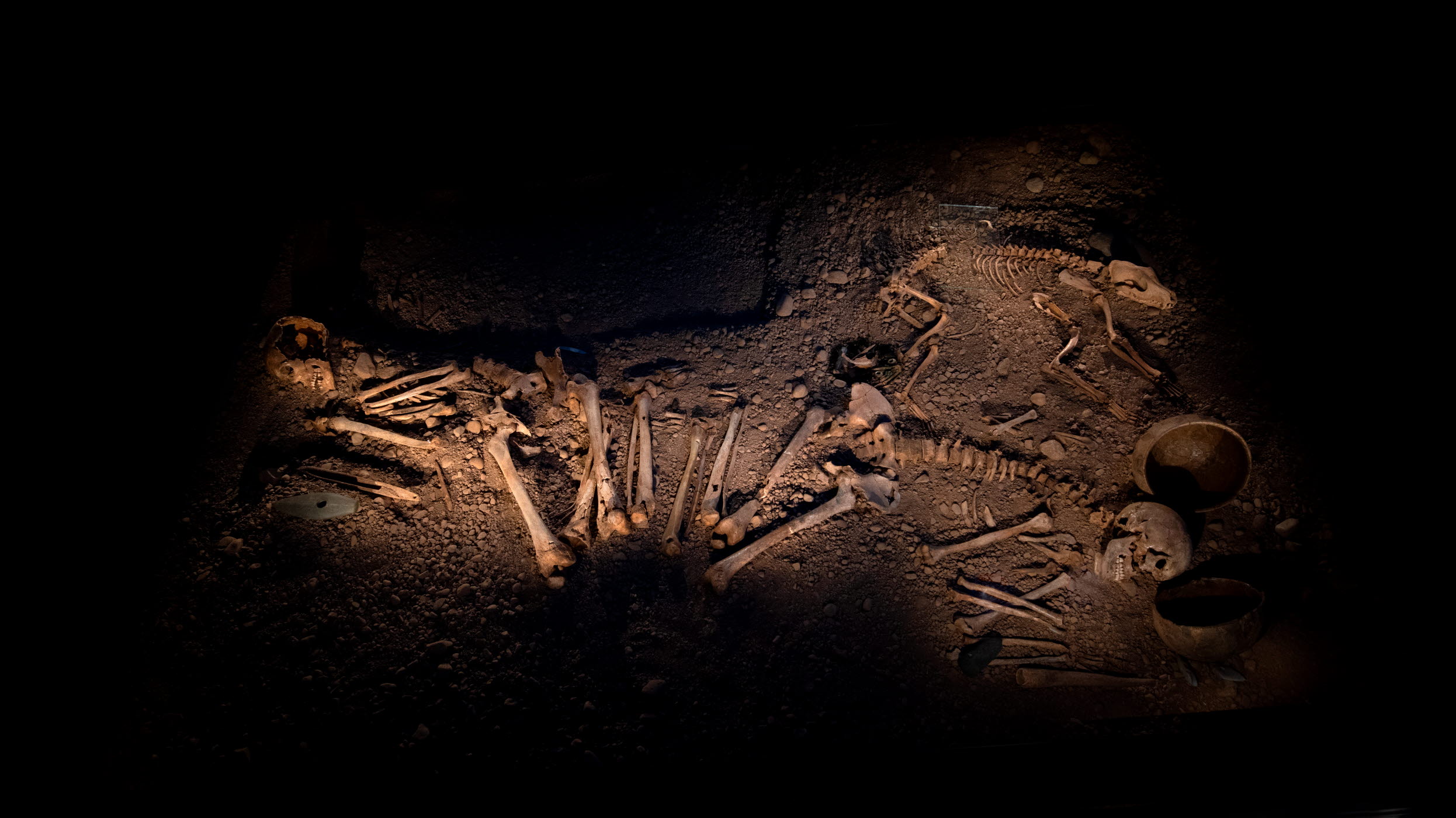 Fotografi på bergsgraven. 