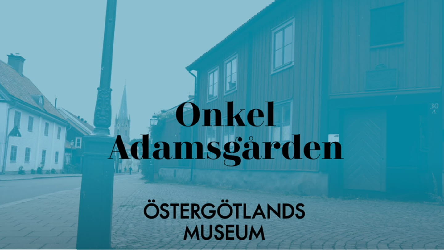 Introbild till en film om Onkel Adamsgården