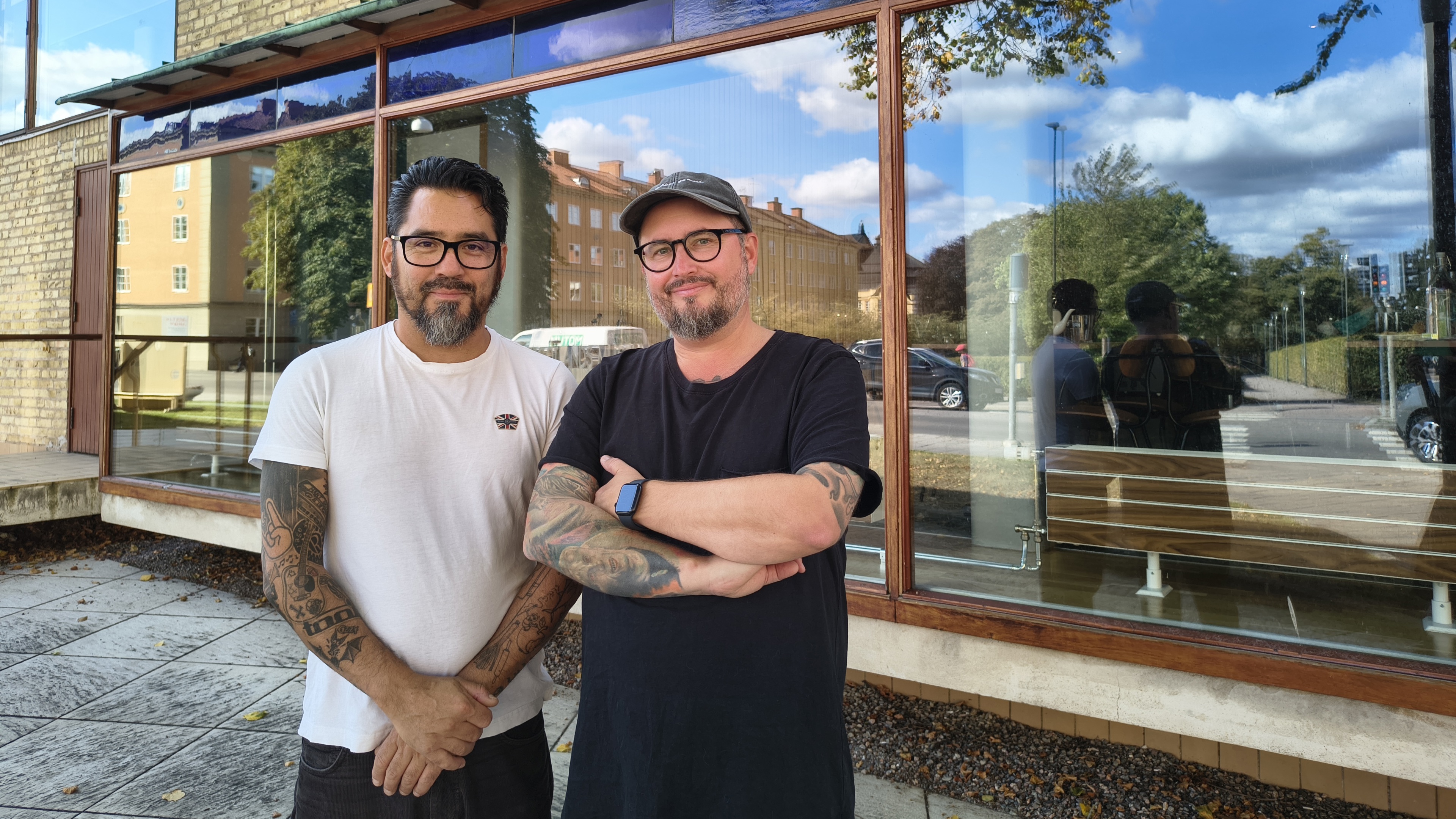 Konsertarrangören och projektledaren Andreas Törnqvist och krögaren Andreas Brage tar över driften av museets restaurang.