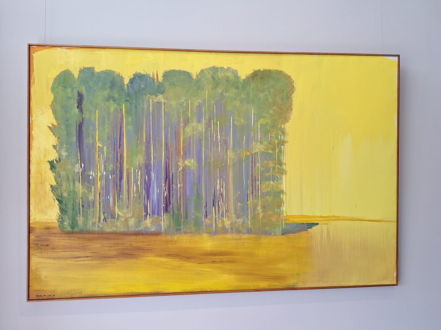 Målning av konstnären Bertil Almlöf.