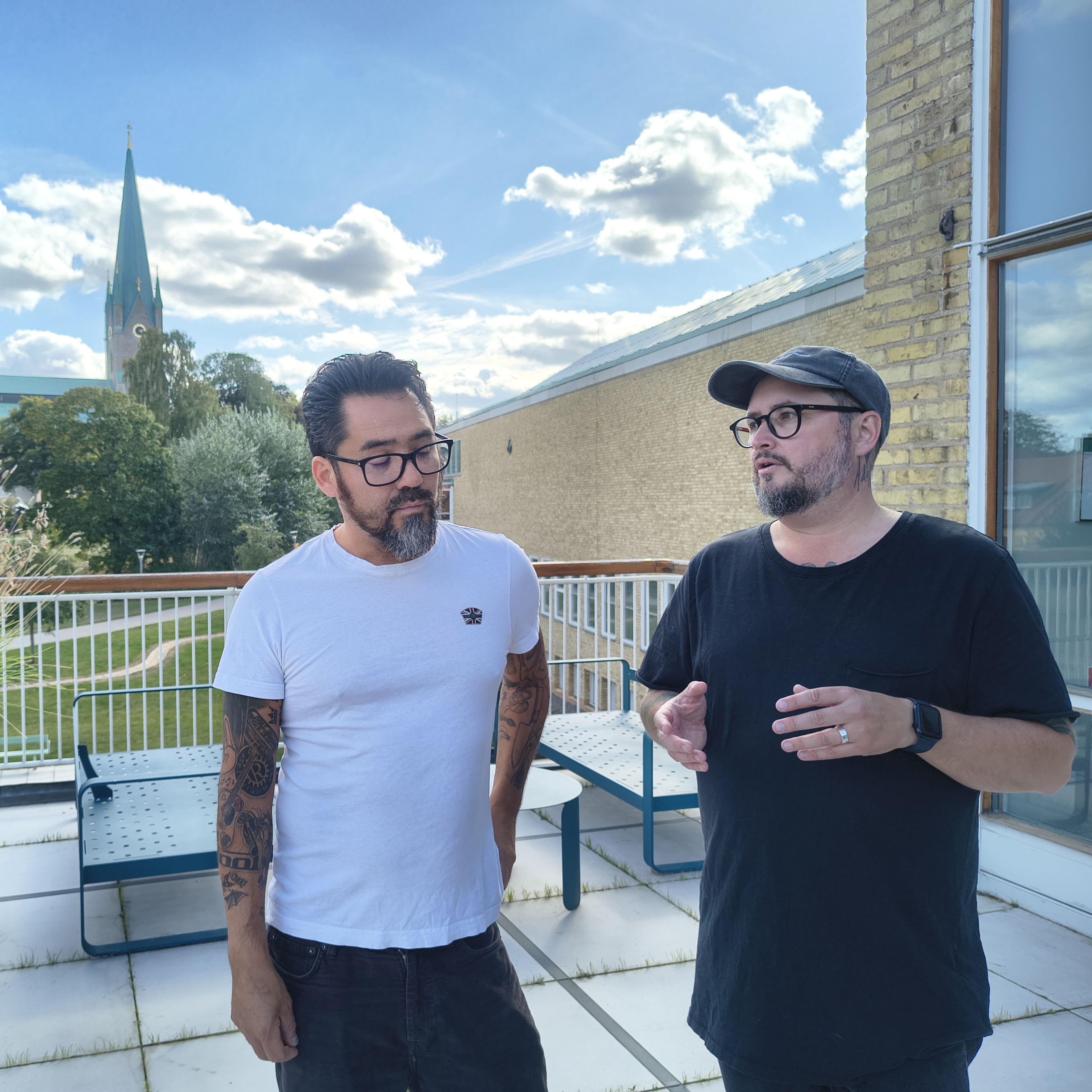 Krögaren Andreas Brage och konsertarrangören och projektledaren Andreas Törnqvist tar över driften av museets restaurang.