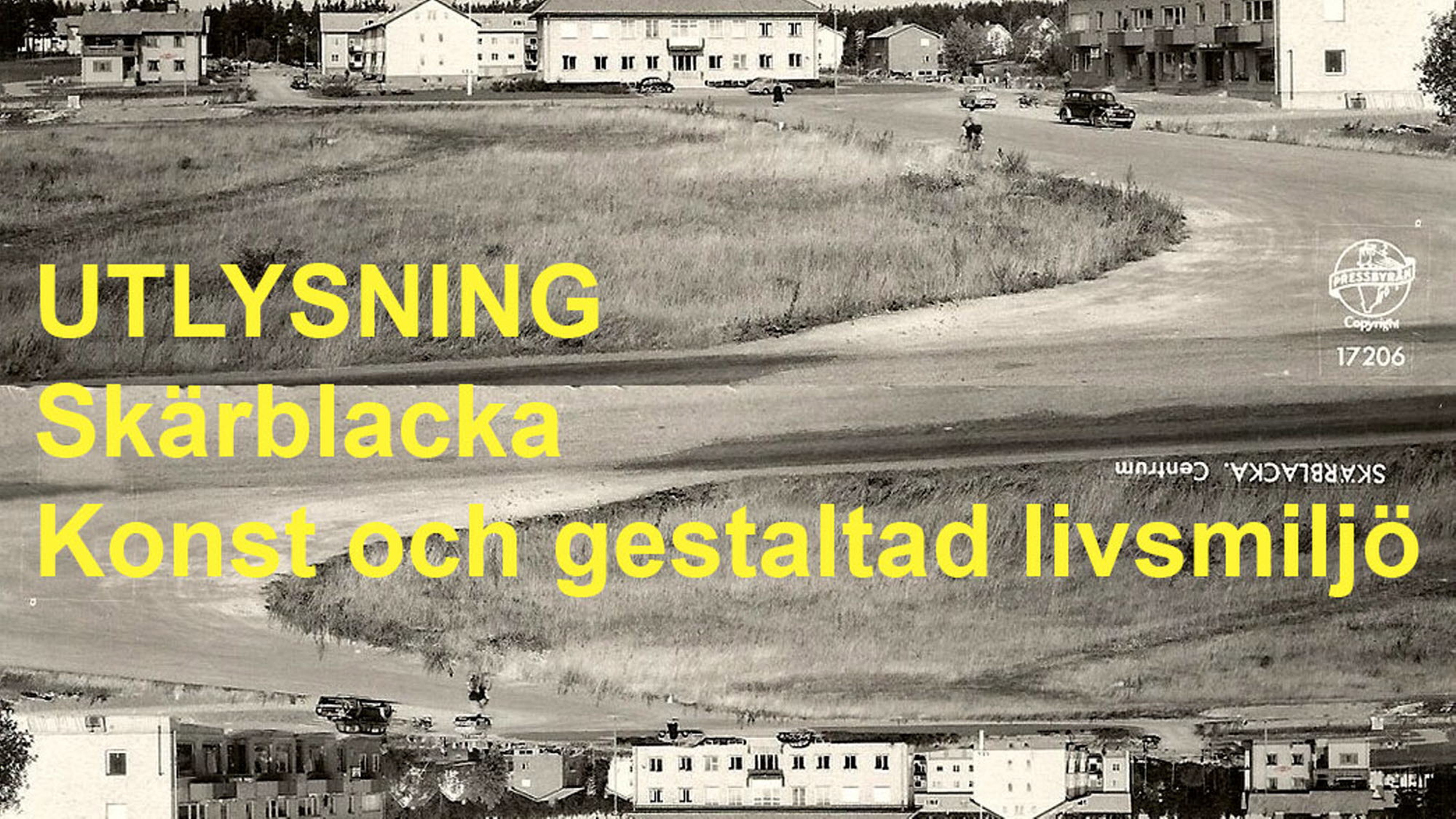 Bild för projektet och utlysningen "Skärblacka - Konst och gestaltad livsmiljö"
