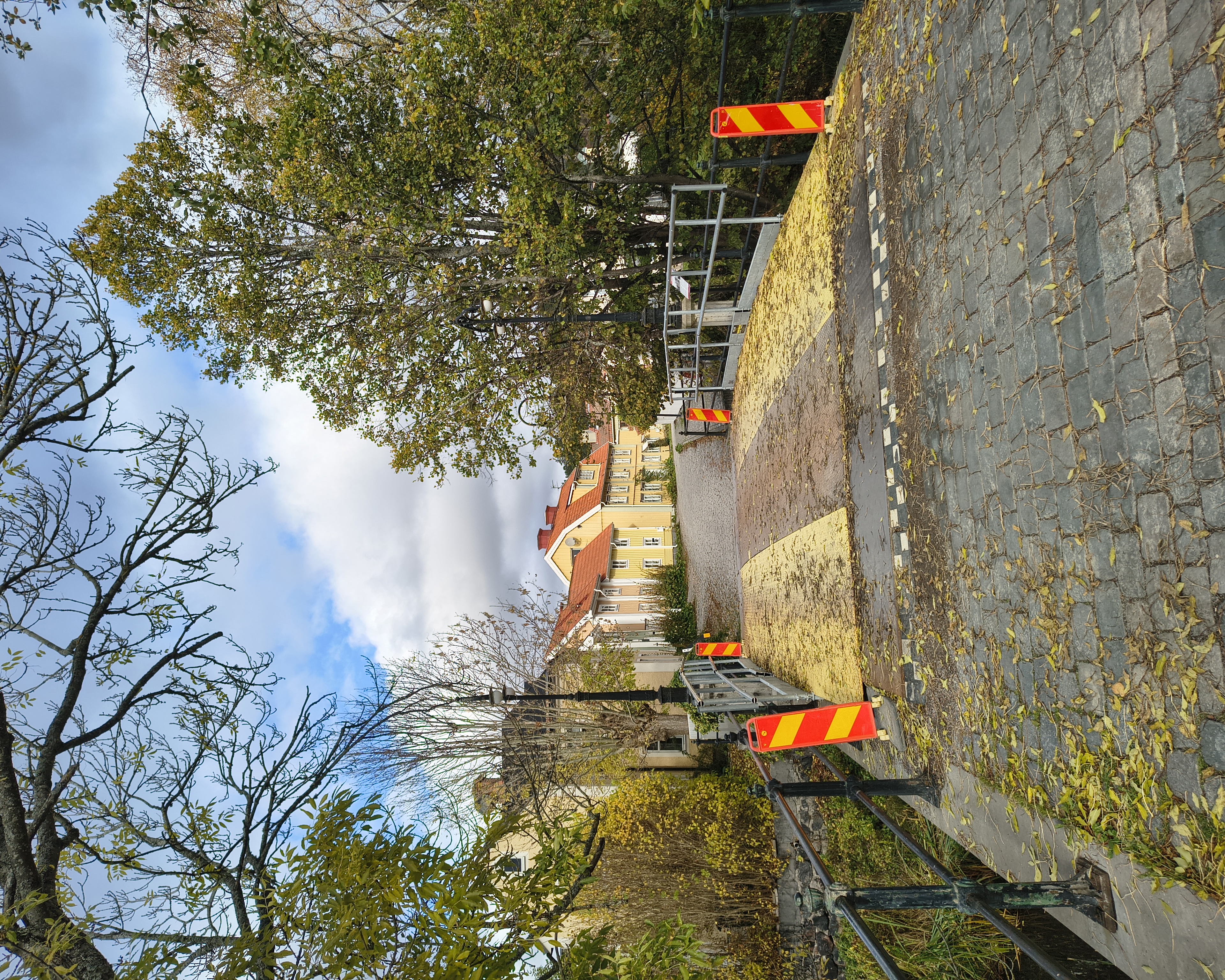 Arkeologisk undersökning på Munkbrogatan i Söderköping.