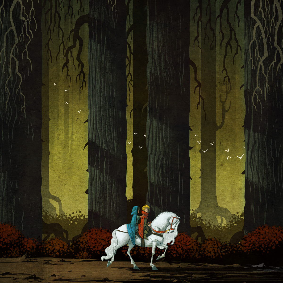Illustration av Johan Egerkrans.